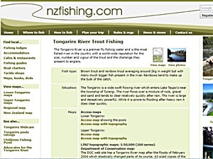 nzfishing.comのトンガリロ・リバーのページ